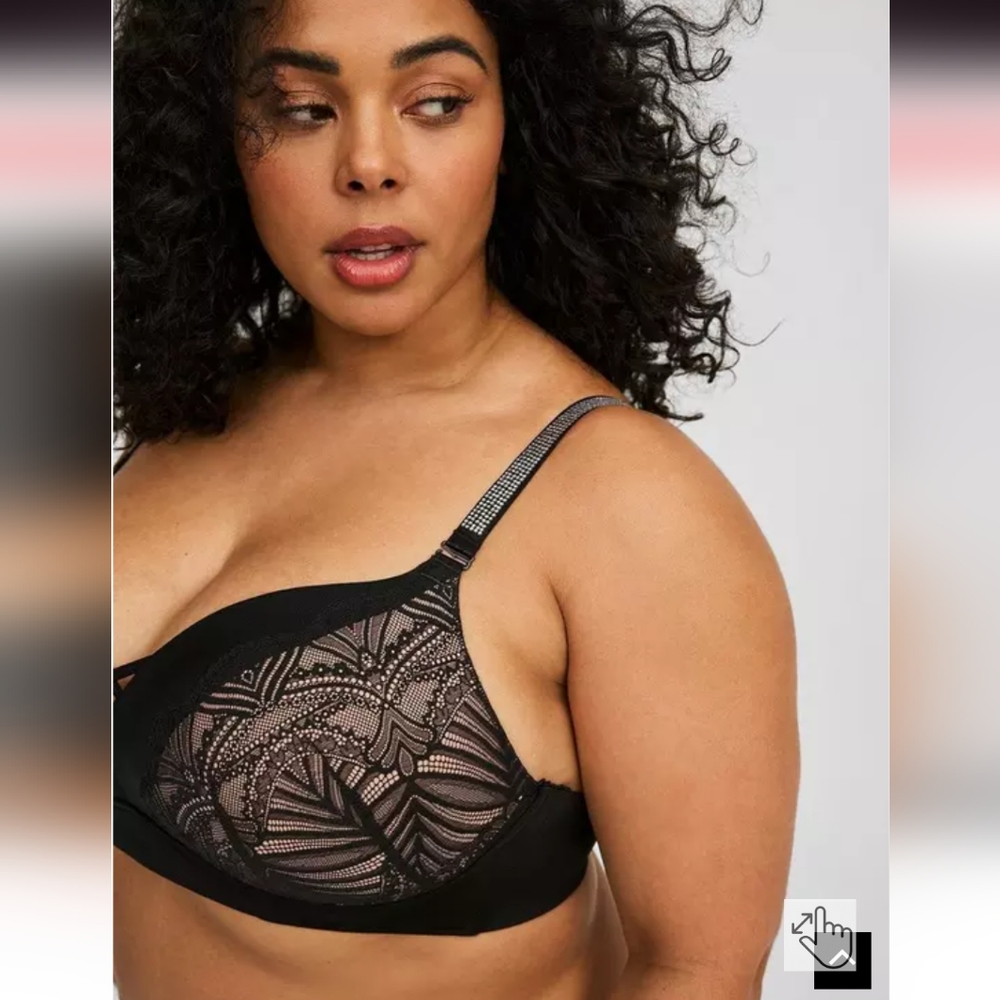 Dream Wire-Free Push-Up Diamante Bra